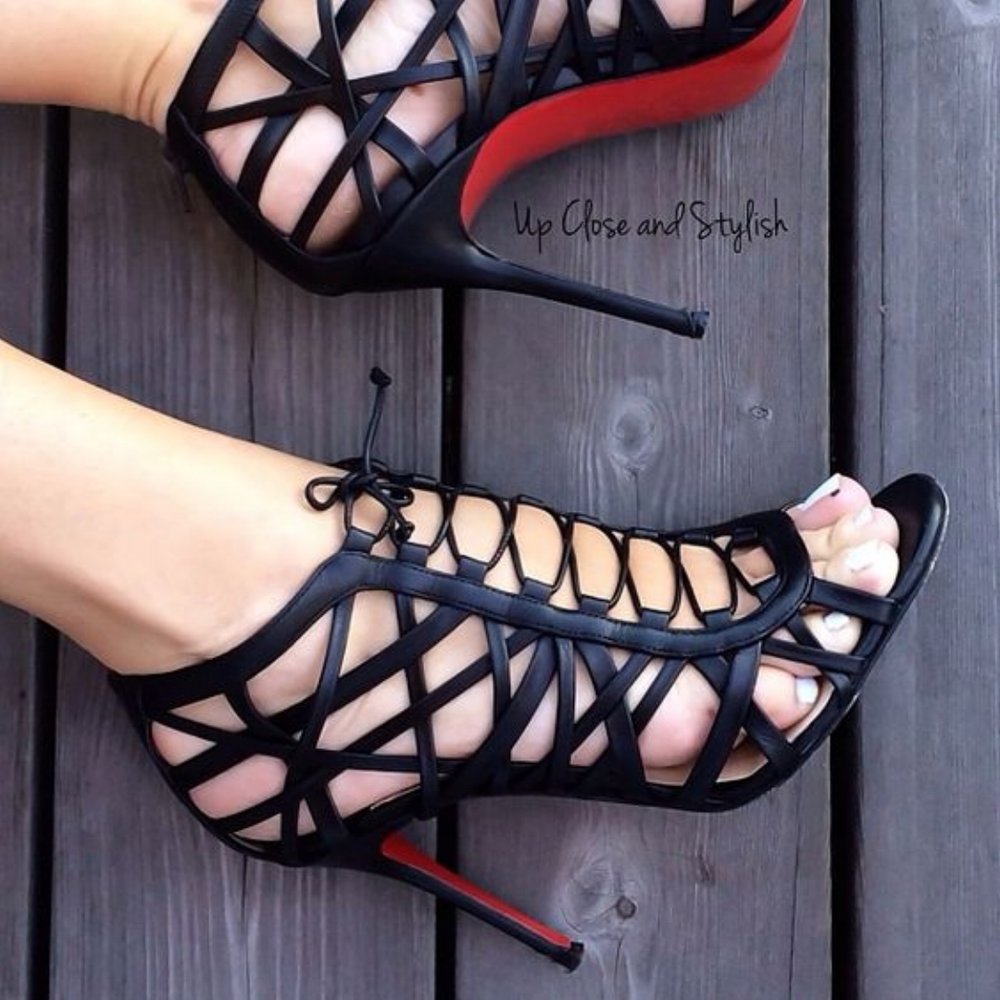 Black Louboutins