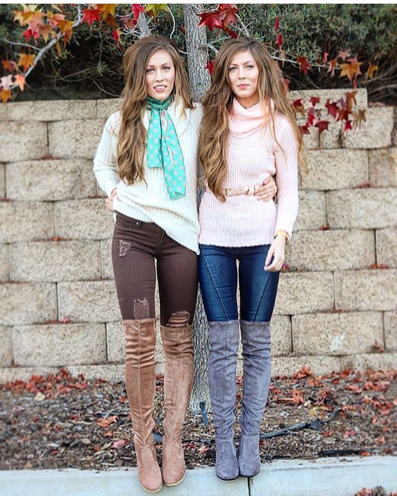 Double take with these YMIbabes wearing our new Fall styles!