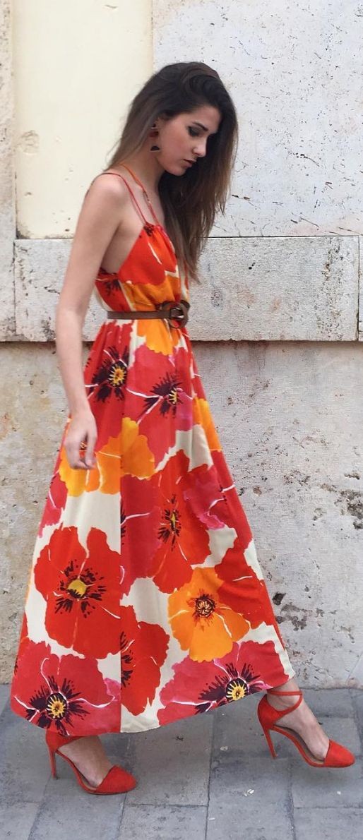 Maxi Floral Dress
