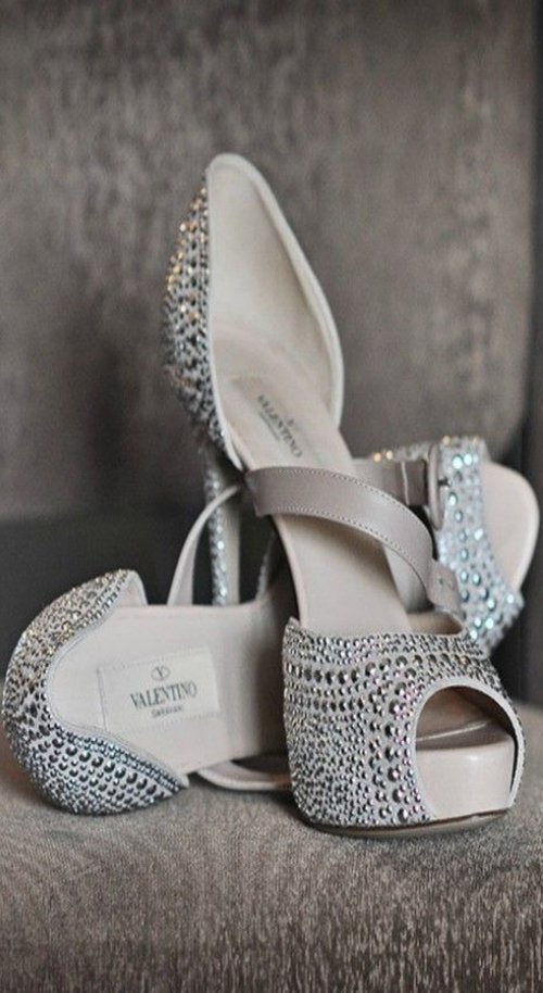 Outstanding Valentino Heels with Perfect Pearl Design