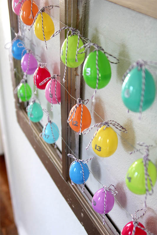 DIY Easter Egg Garland