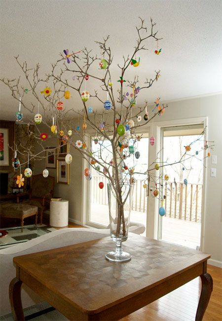 How To Make An Easter Tree : 50 Beautiful Eater Decoration Ideas