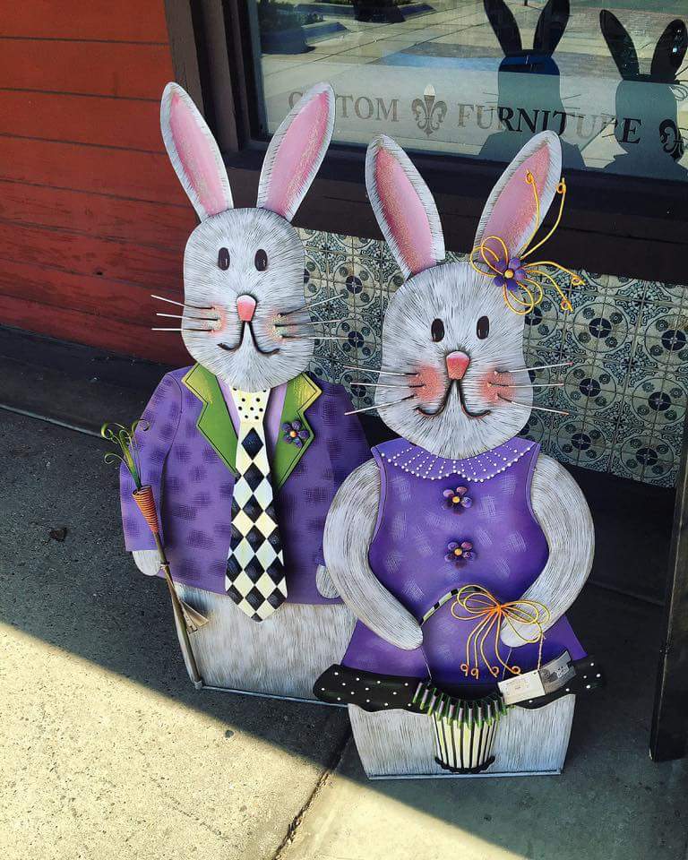 Rabbit Couple To Welcome You For Easter