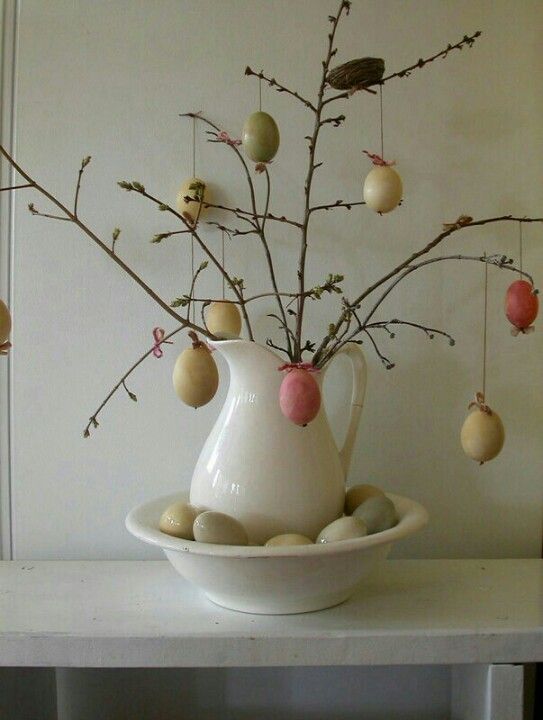 Shabby Easter Egg Tree