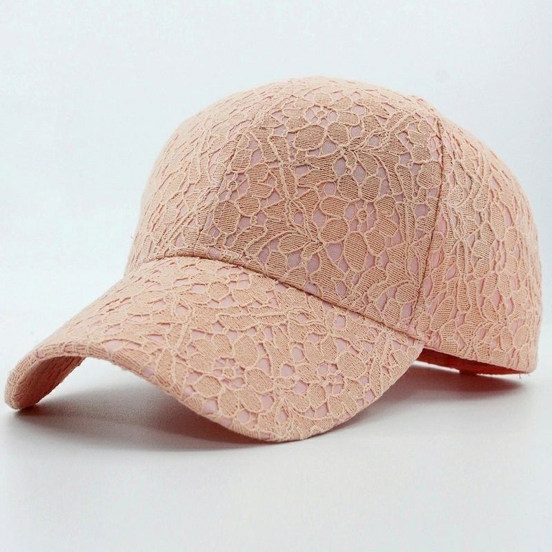 Breathable Lace Cotton Baseball Snapback