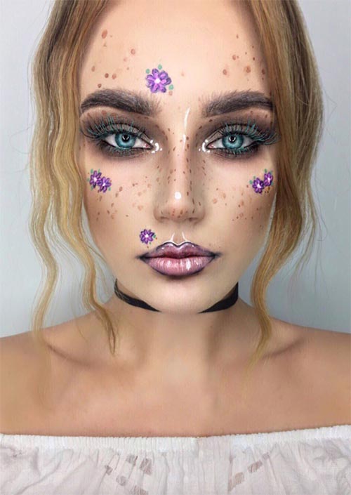 Fairy Halloween Makeup.
