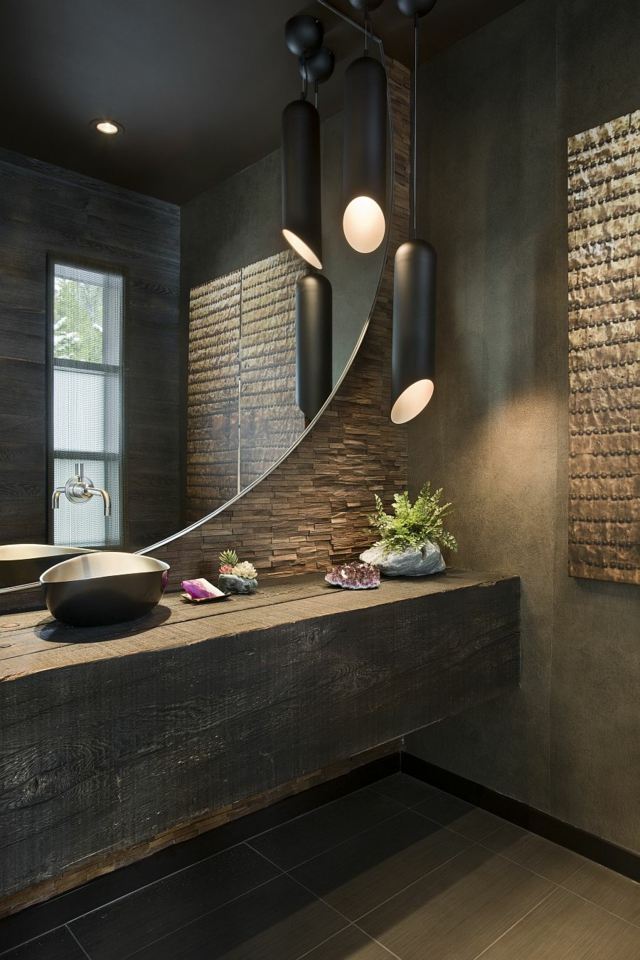 Modern washbasin decoration