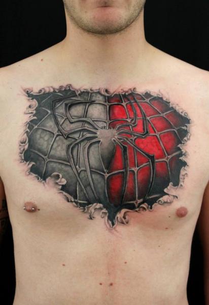 50 Awesome 3D Chest Tattoo Designs - Gravetics