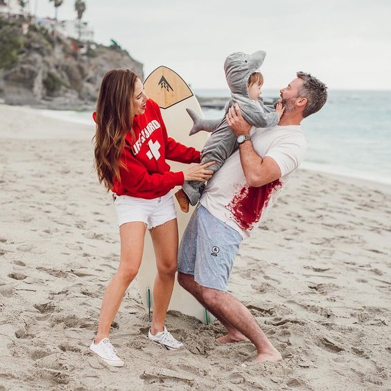 A wounded surfer a lifeguard and the cutest shark around