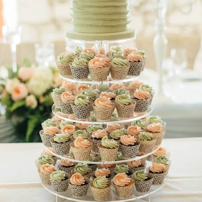 #Wedding #Cakes #Desserts Cupcake Towers