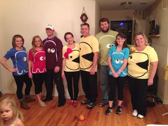 DIY Pacman costume.