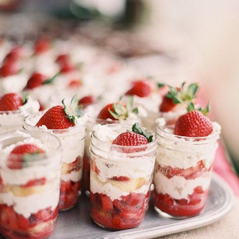 #Wedding #Cakes #Desserts Desserts In Jars