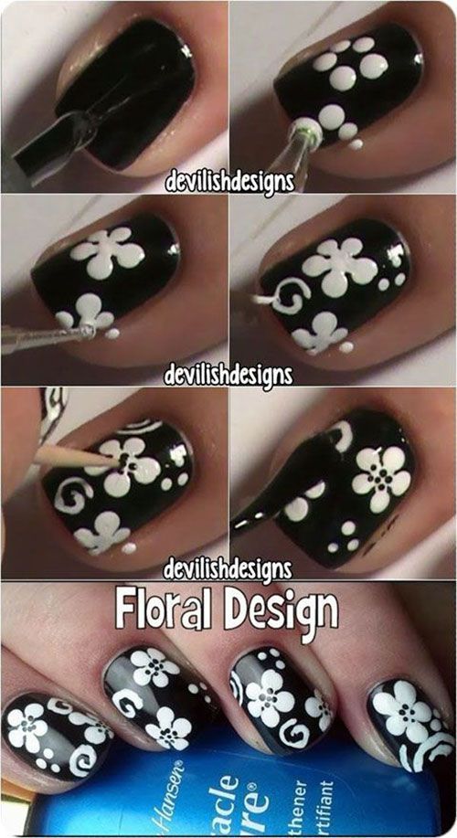 Easy floral design