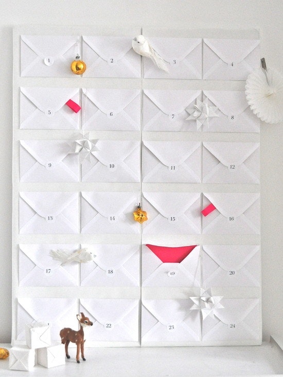 Envelope Advent Calendar