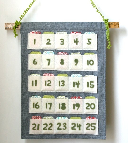 Felt Advent Calendar DIY