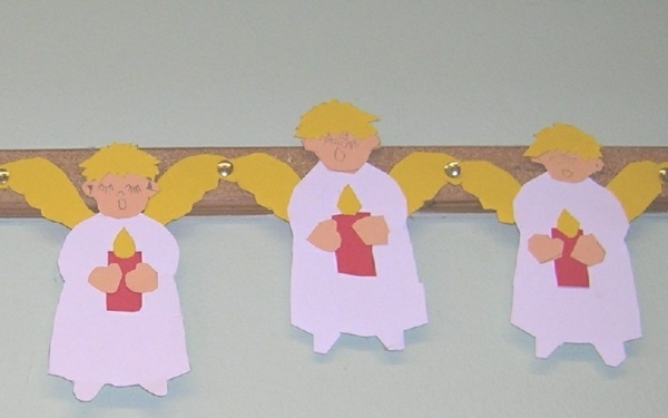 #Christmas #Crafts #Kids Great little angel Christmas