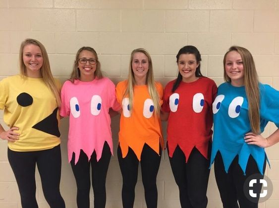Group Halloween costume.