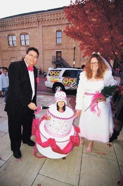 Halloween Wedding cake Costume.