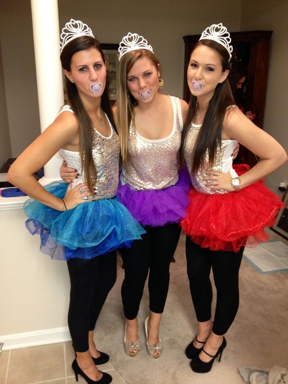 Halloween costume Toddlers and tiaras.