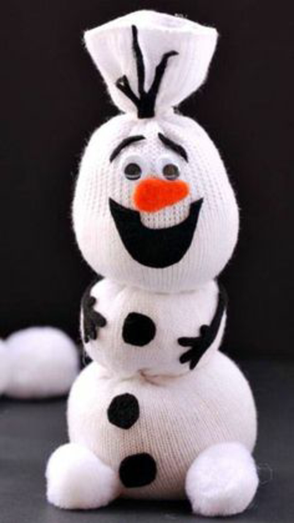 #Christmas #Crafts #Kids How can you make a snowman with your child Olaf