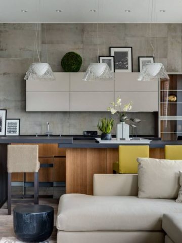 Kitchen with sofa 59