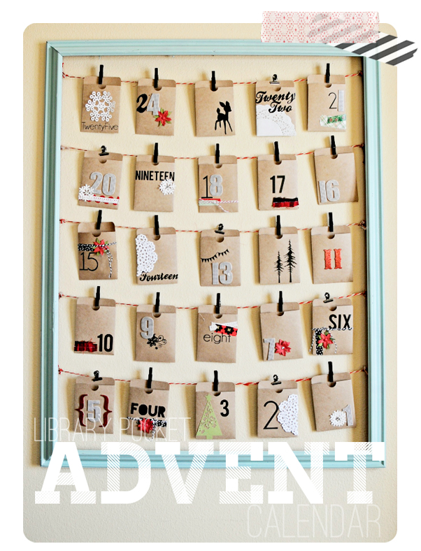 Library Pocket Advent