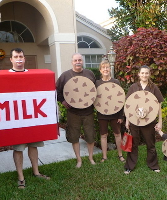 Love the ironic milk mustache