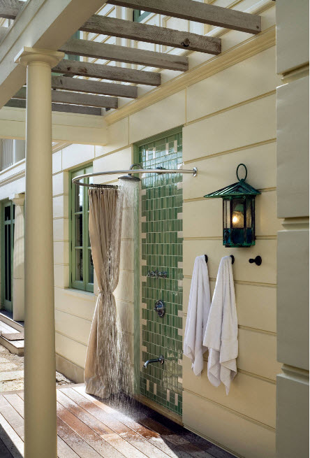 #Outdoor #Showers #DIY #Bathroom