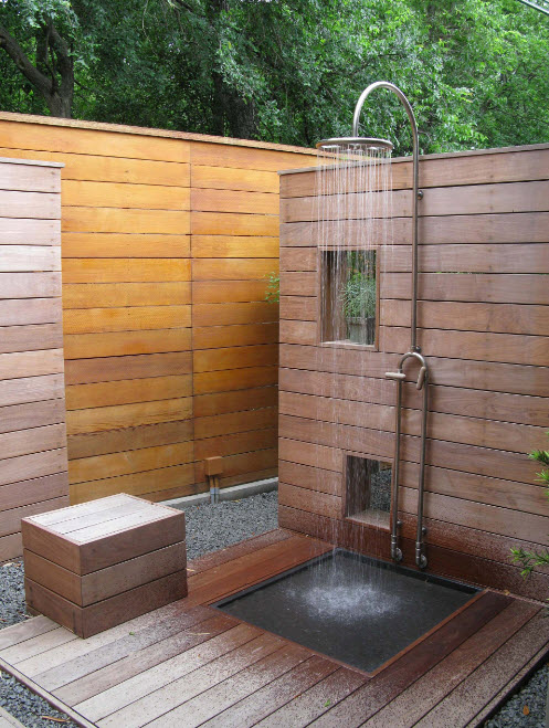 #Outdoor #Showers #DIY #Bathroom