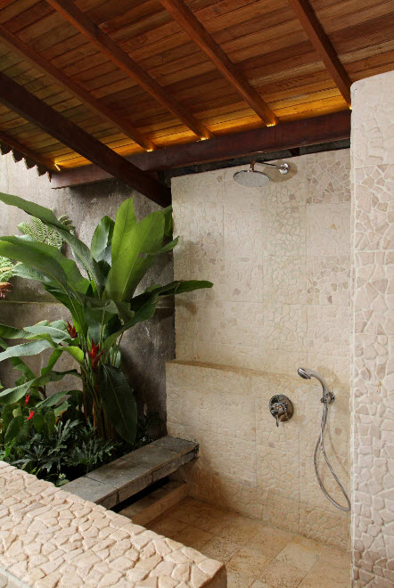 #Outdoor #Showers #DIY #Bathroom