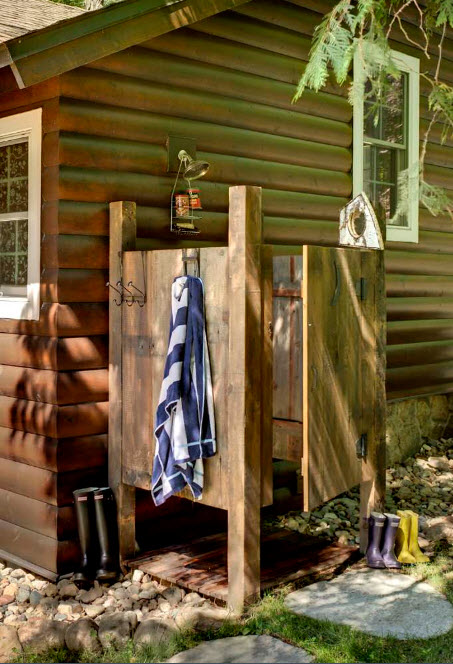 #Outdoor #Showers #DIY #Bathroom