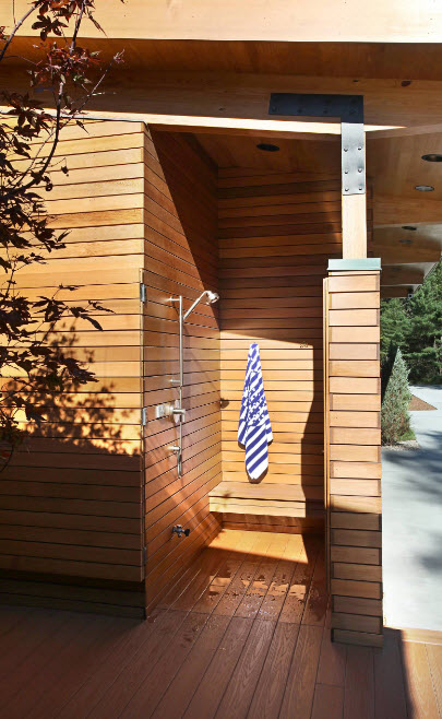 #Outdoor #Showers #DIY #Bathroom