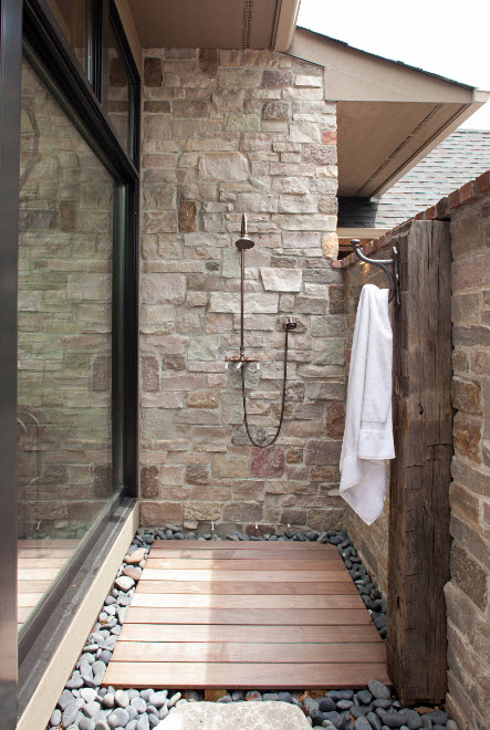 #Outdoor #Showers #DIY #Bathroom