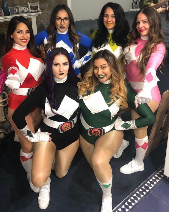 Power Rangers Group Costume.