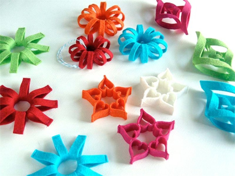 #Christmas #Crafts #Kids Stars in different shapes