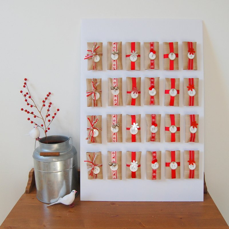 Toilet Paper Roll Advent Calendar