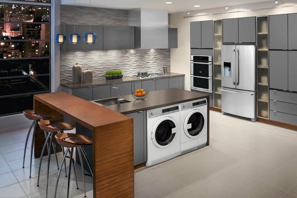 65 Best Ideas To Place Washing Machine In The Kitchen