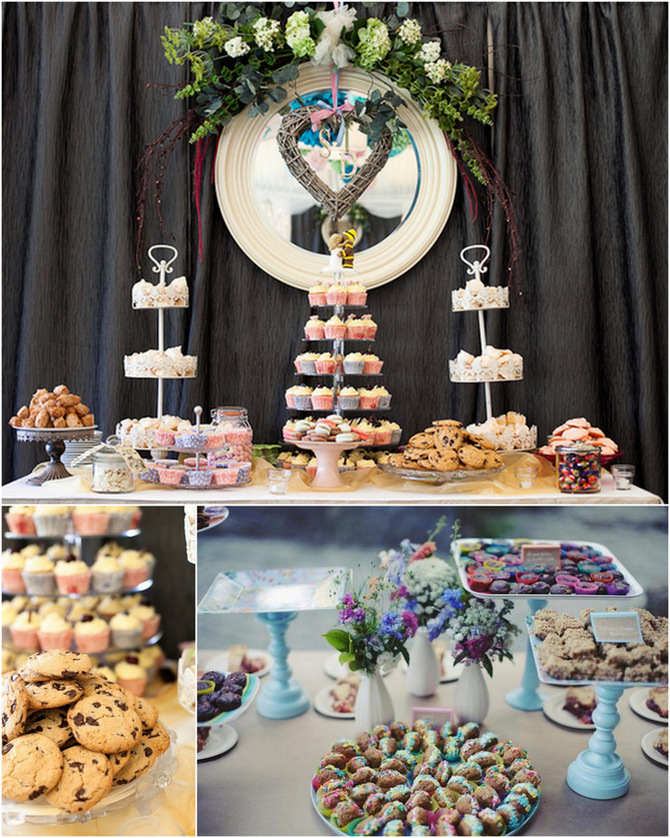 Wedding Dessert Table – Individual Desserts