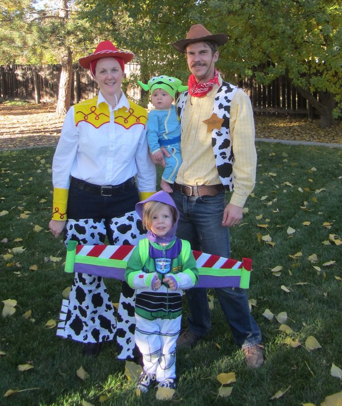 Woody, Buzz, Jessie And Alien