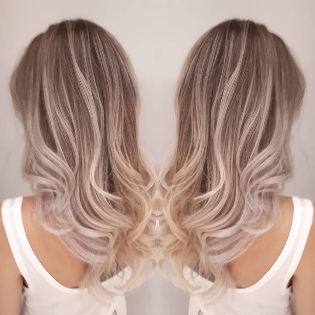 Bayalage in silver tone. Pic by sreckabhair