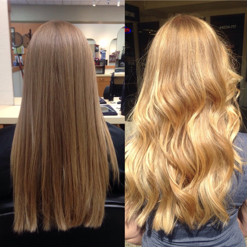 Bayalage ombre hair color. Pic by solovleygrace