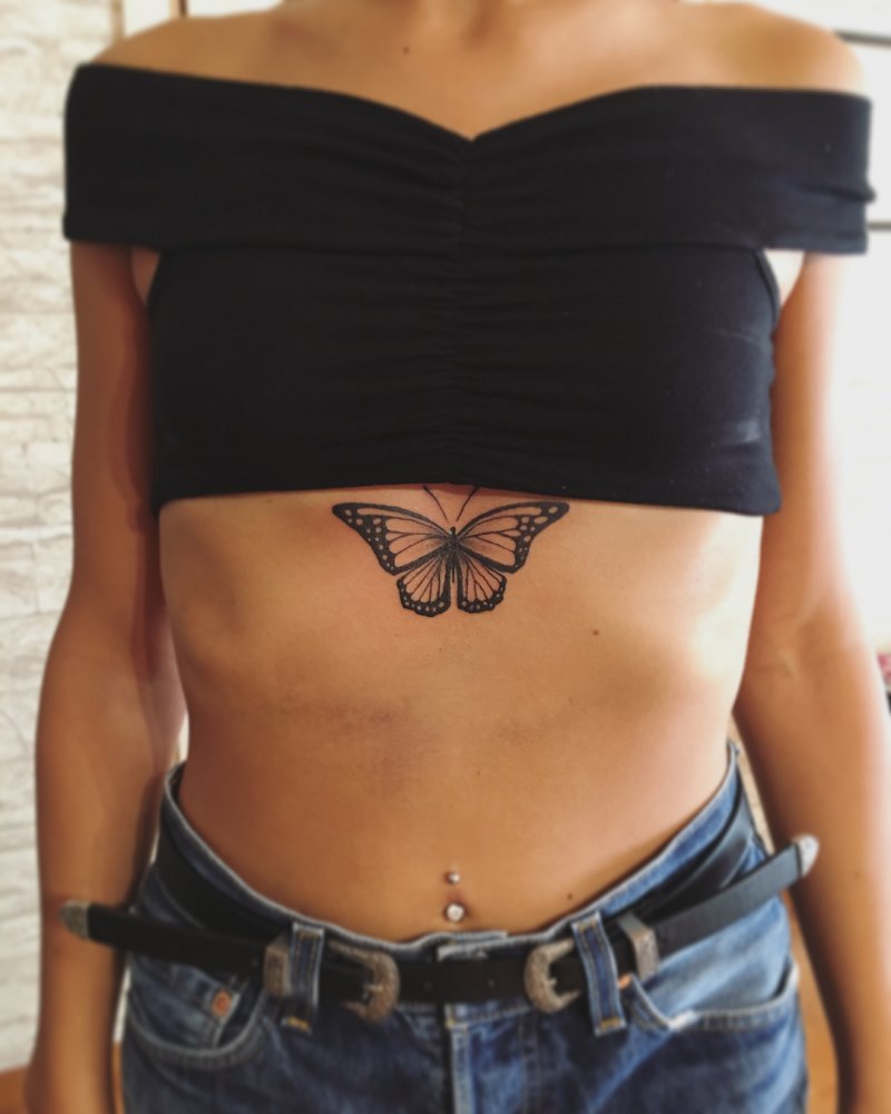 Sternum Tattoo Ideas