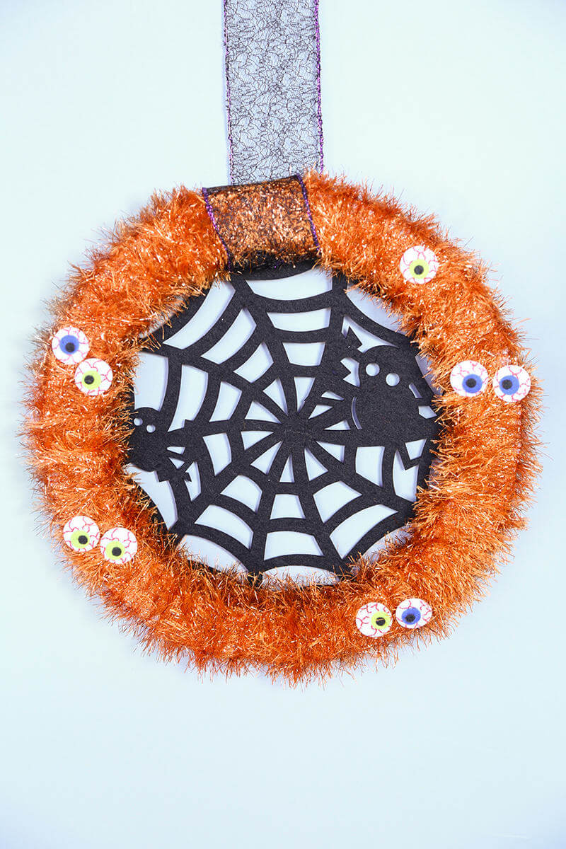 Halloween Wreath DIY Will Set You Apart from Your Neighbors.