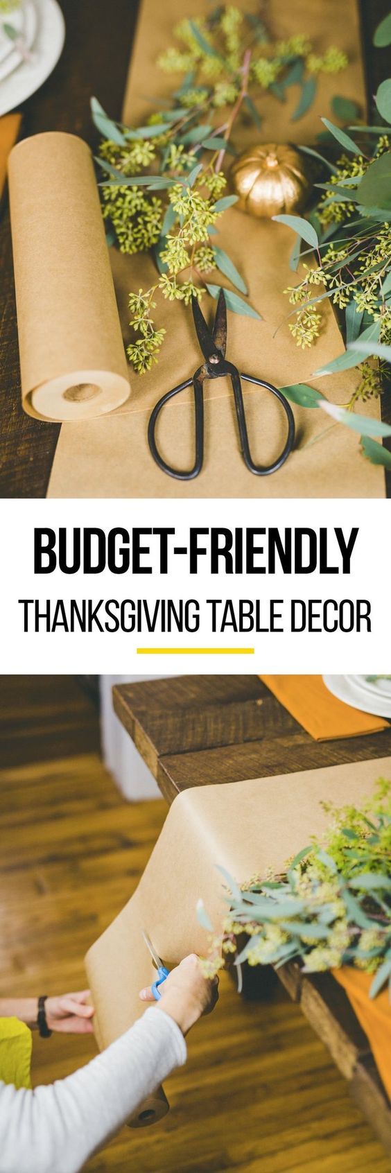 Set a Beautiful Thanksgiving Table.
