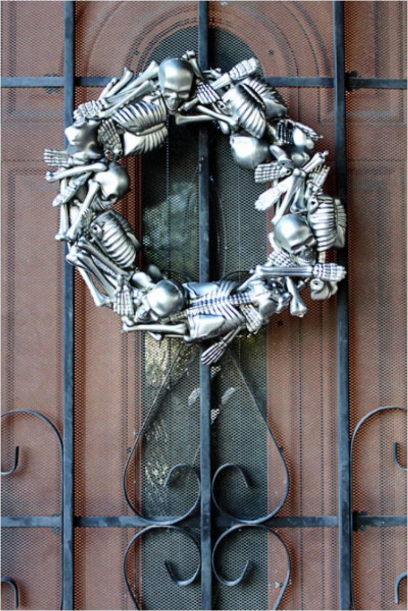Skeleton Wreath.