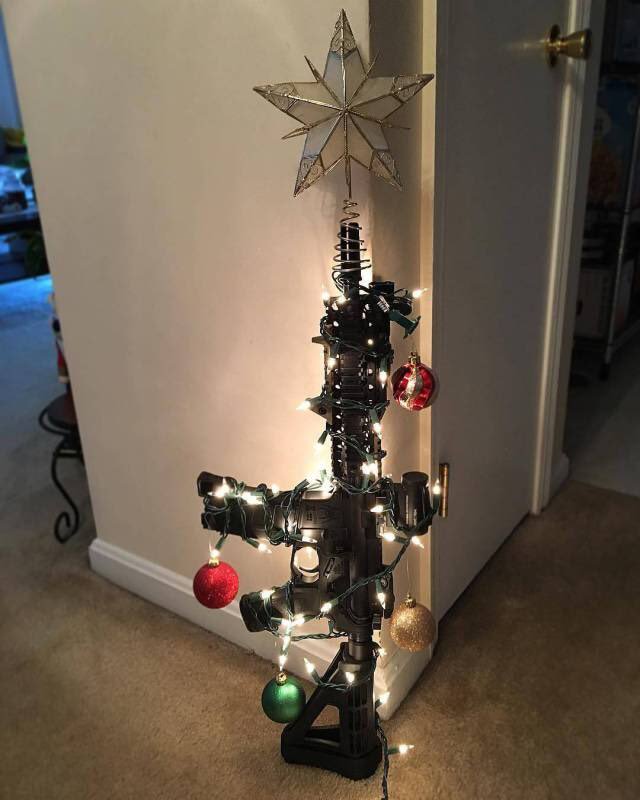 Tactical Christmas tree.