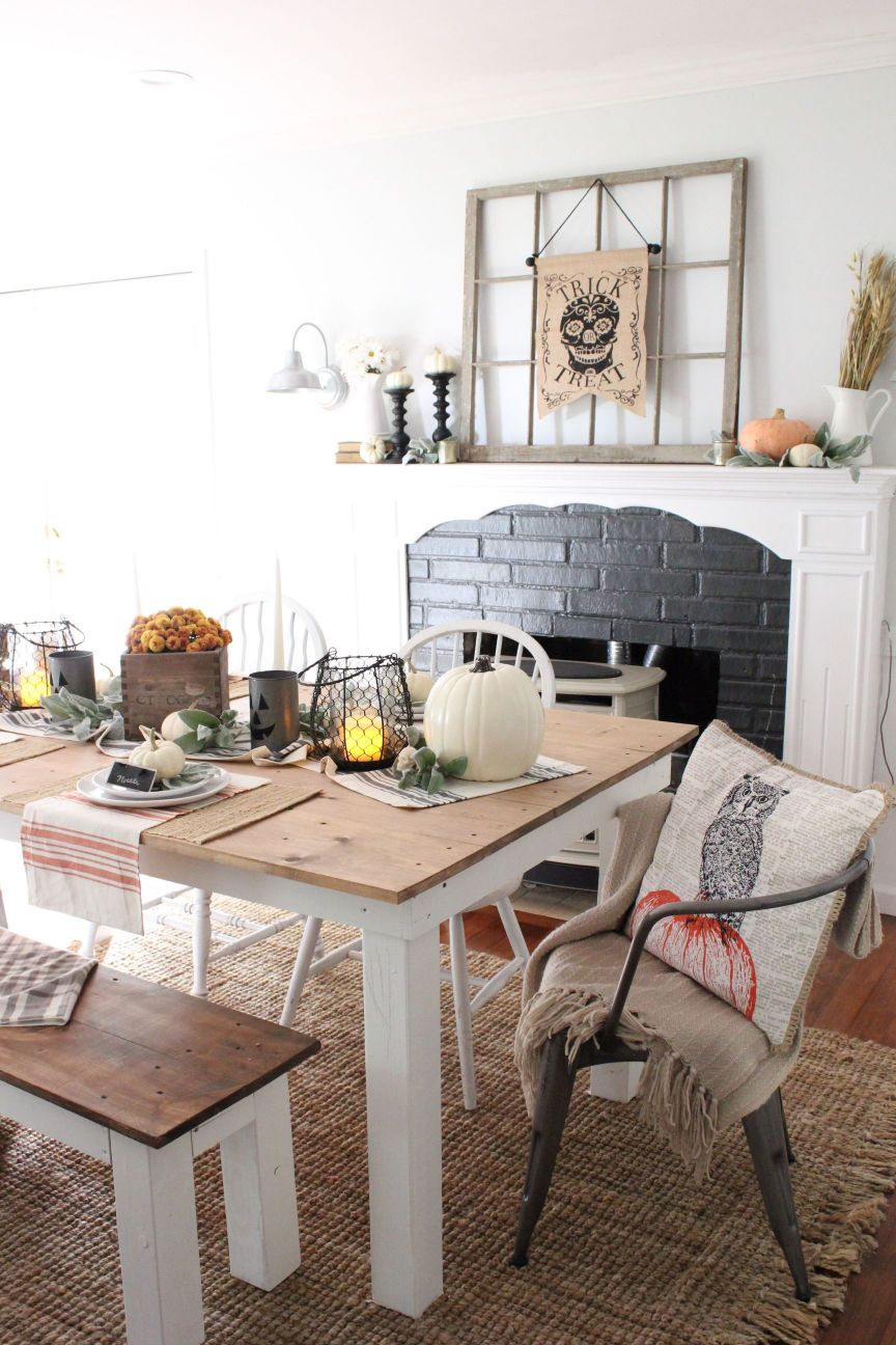 The best rustic halloween dining table decor lauren mcbride pic for trends and beach style.
