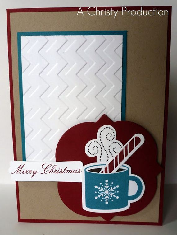 A bit of hot chocolate Christmas card.