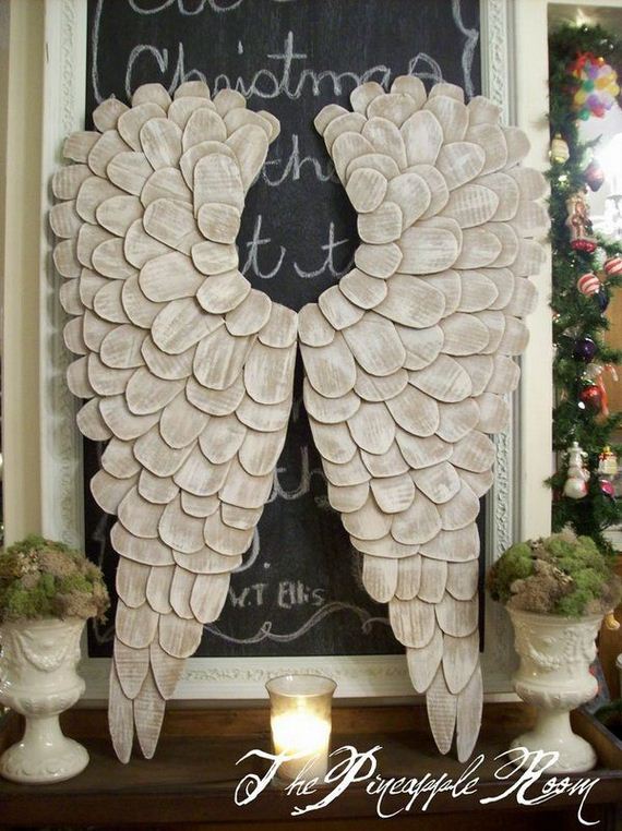DIY Angel Wings from Cardboard.