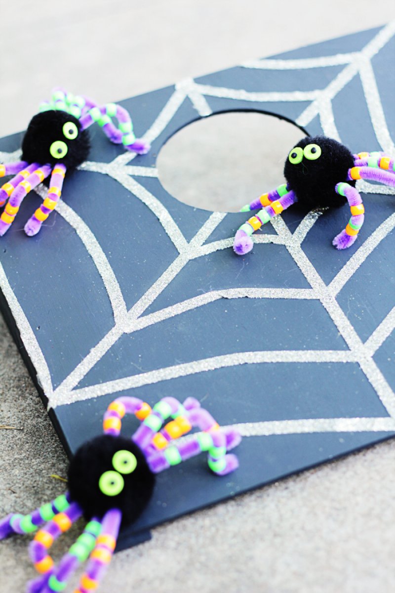 DIY Cornhole Halloween Game